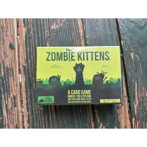 Exploding Kittens Zombie Kittens Card Game New Sealed Family Party Game